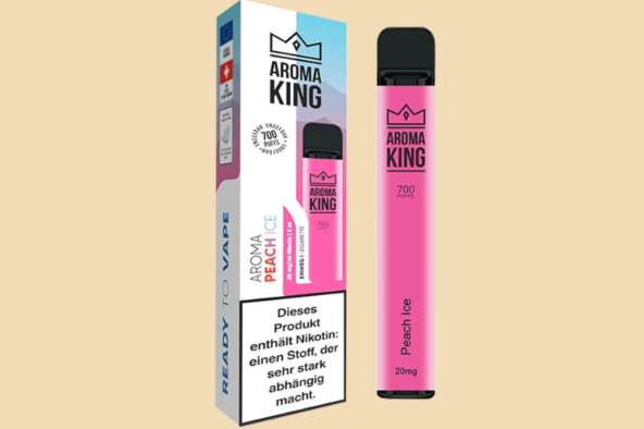 Aroma   King   Bar   700   Peach   Ice   20mg
