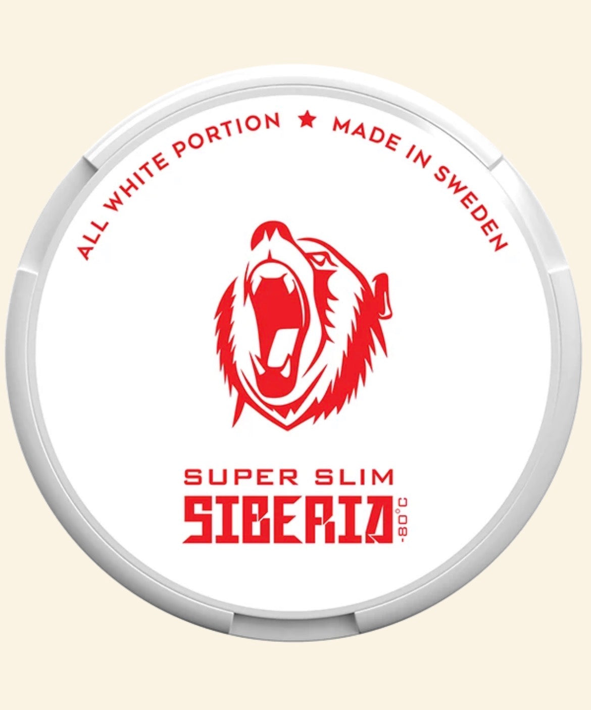 Siberia All-White Super Slim Portion